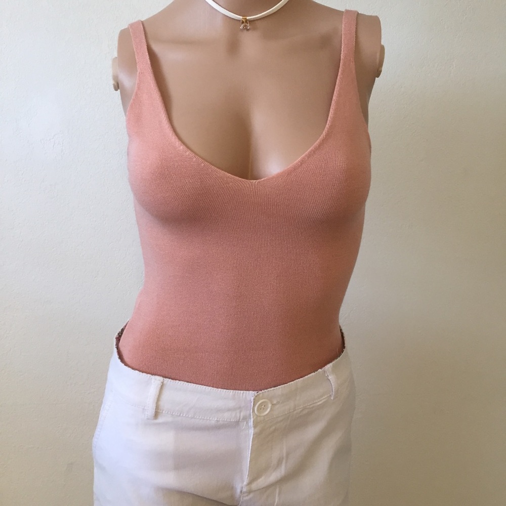 Debut pink bodysuit (A-10)